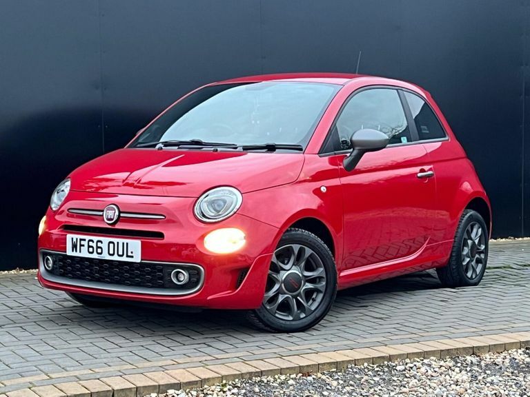 Compare Fiat 500 1.2 S Euro 6 Ss WF66OUL Red