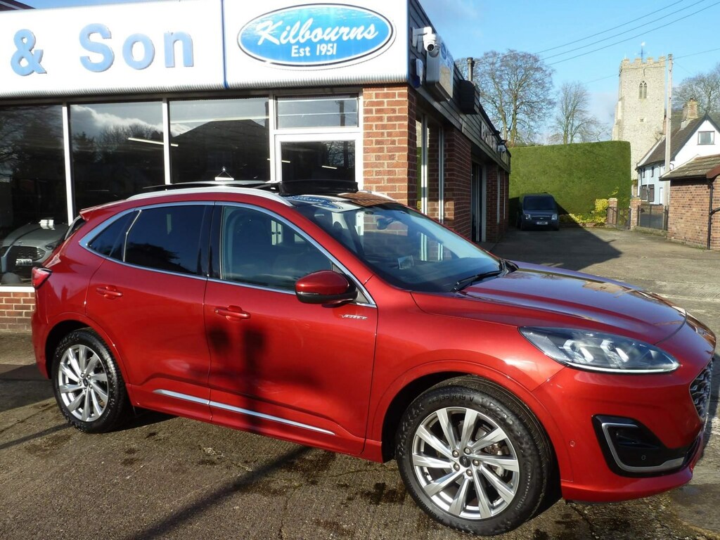 Compare Ford Kuga 2.0 Ecoblue Vignale Awd Euro 6 Ss EO21VJN Red