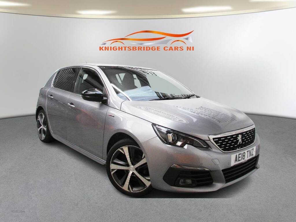 Compare Peugeot 308 308 Gt Line Blue Hdi Ss AE18TNZ Grey