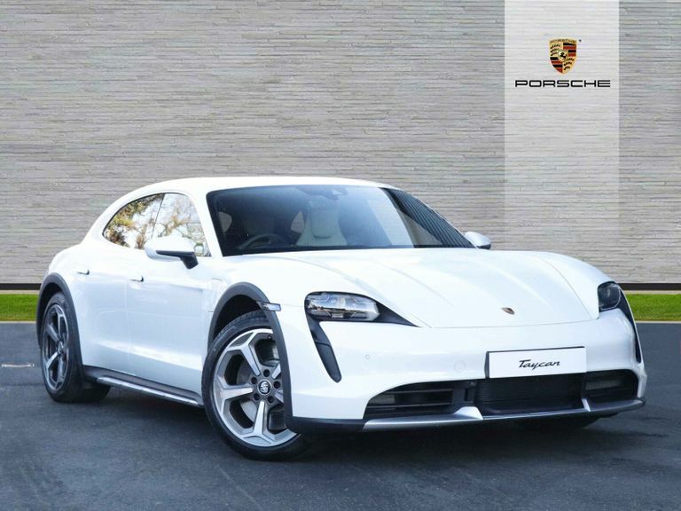 Compare Porsche Taycan 500Kw Turbo 93Kwh 75 Years5 Seat EY24ZHL White