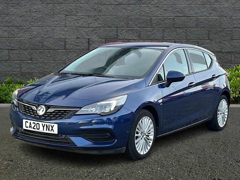 Compare Vauxhall Astra 1.2 Turbo 145 Elite Nav CA20YNX Blue