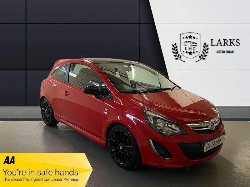 Compare Vauxhall Corsa Corsa Limited Edition SG14YZS Red