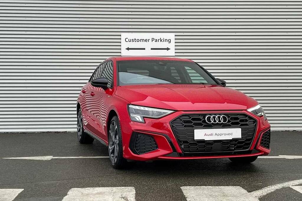 Compare Audi A3 45 Tfsi E S Line Competition S Tronic BP73NMM Red