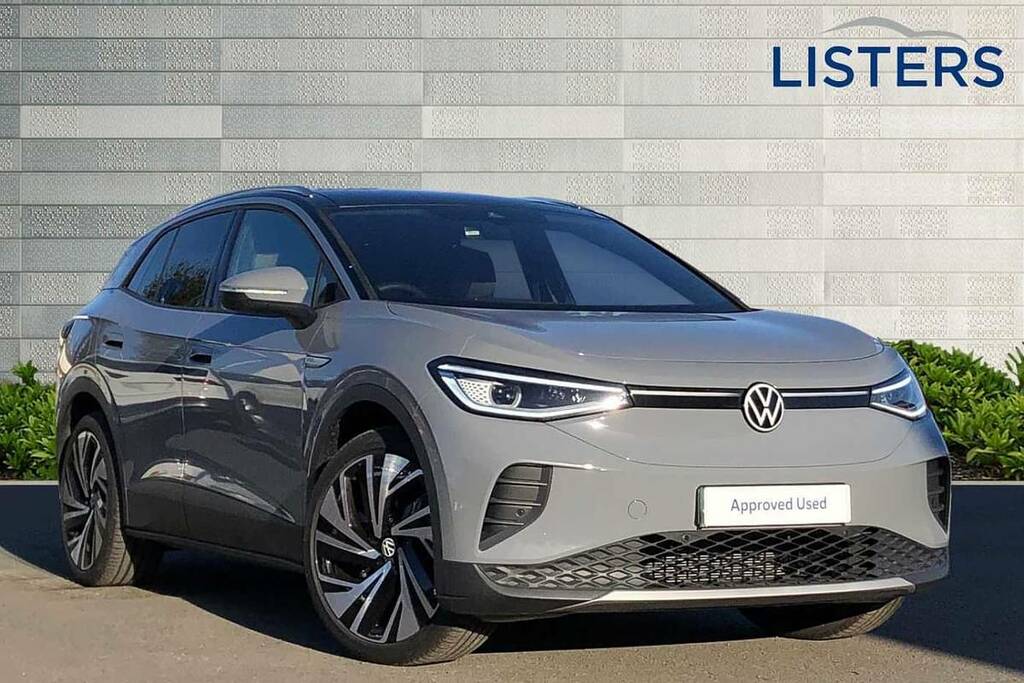 Compare Volkswagen ID.4 150Kw Style Ed Pro Perform 77Kwh 125Kw Ch VU73NHG Grey