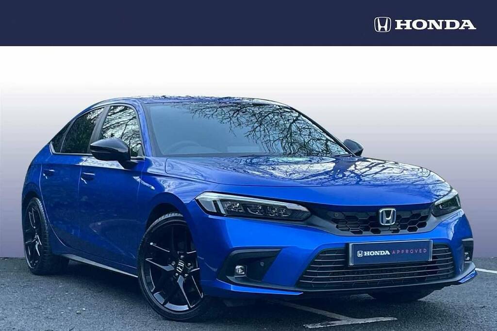 Compare Honda Civic 2.0 Ehev Sport Cvt KO73LTX Blue