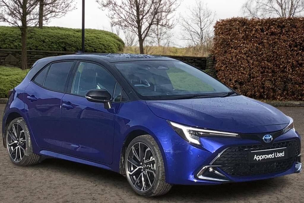 Compare Toyota Corolla 2.0 Hybrid Excel Cvt VN73KZR Blue