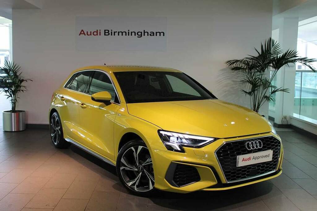 Compare Audi A3 35 Tfsi S Line S Tronic BP73HYV Yellow