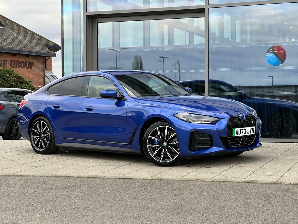 Compare BMW i4 I4 Edition Edrive 35 M Sport AU73JVN Blue