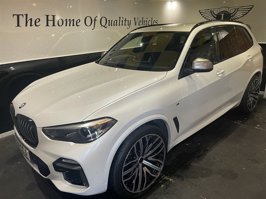 Compare BMW X5 M50d Now Sold  White