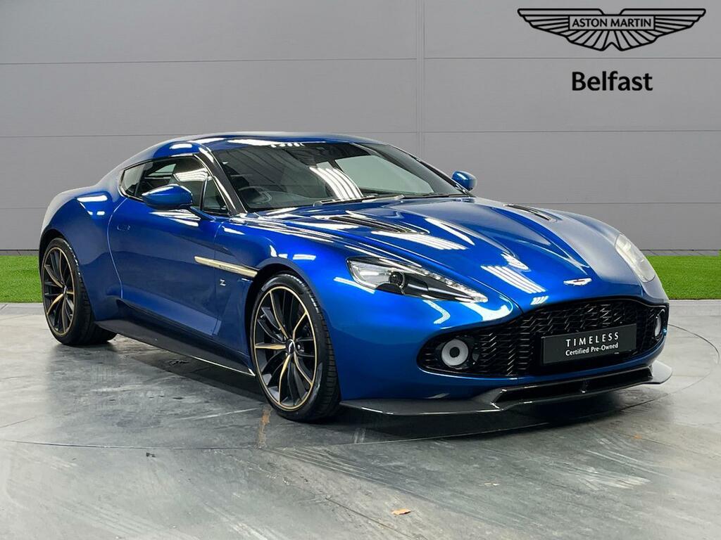 Compare Aston Martin Vanquish V12 Zagato EX67PPZ Blue