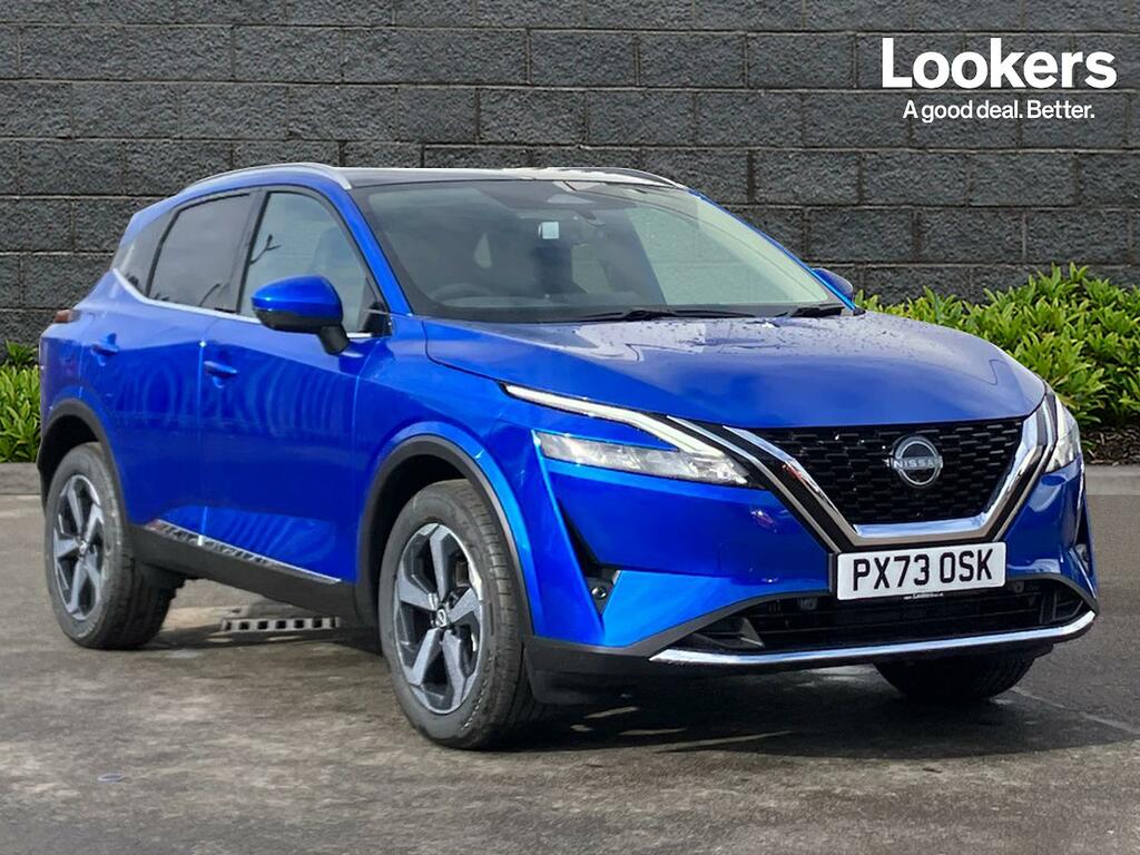 Compare Nissan Qashqai 1.3 Dig-t Mh N-connecta PX73OSK Blue