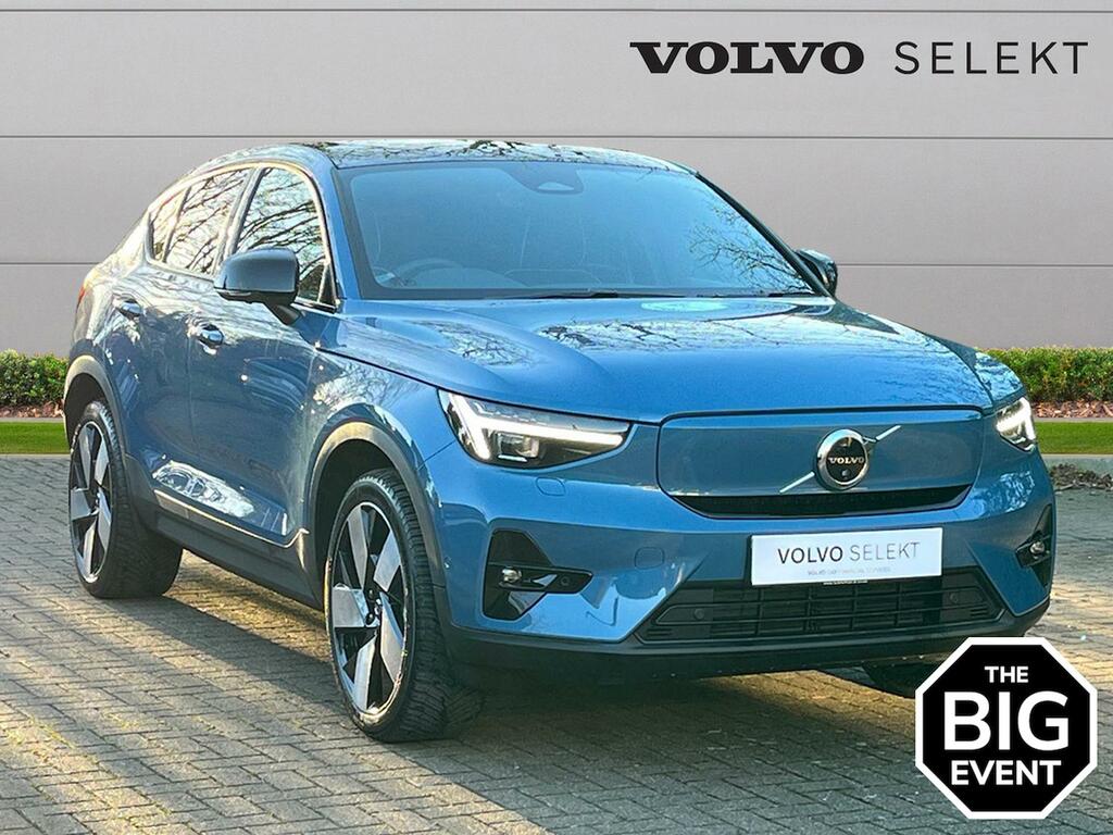 Compare Volvo C40 300Kw Recharge Twin Ultimate 82Kwh Awd SB73OFR Blue