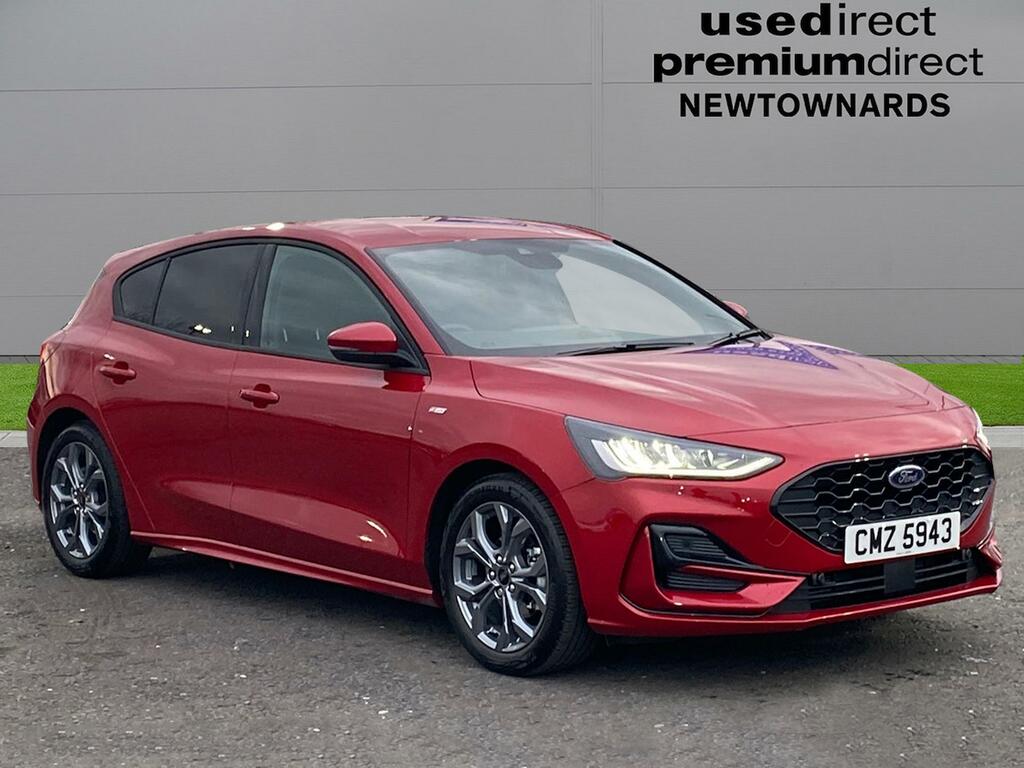 Compare Ford Focus 1.0 Ecoboost St-line CMZ5943 Red