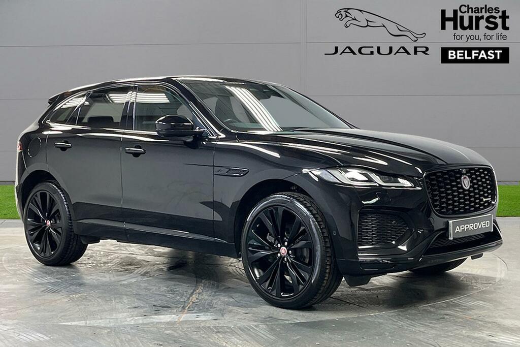 Compare Jaguar F-Pace 2.0 D200 R-dynamic Hse Awd KR21YFO Black