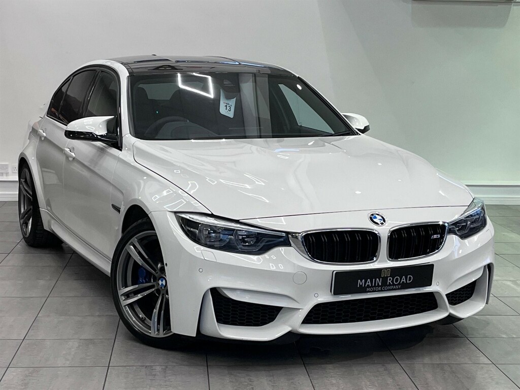 BMW M3 3.0 Biturbo Euro 6 Ss White #1