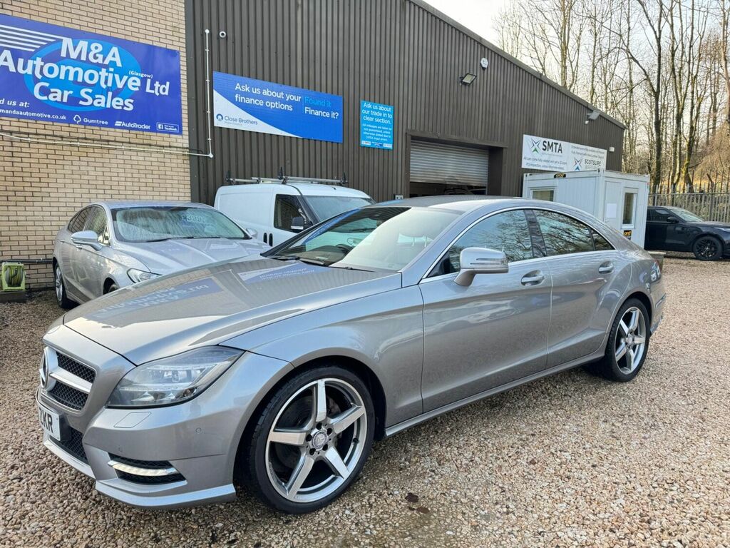 Mercedes-Benz CLS 2.1 Cls250 Cdi Amg Sport Coupe G-tronic Euro 5 S Silver #1