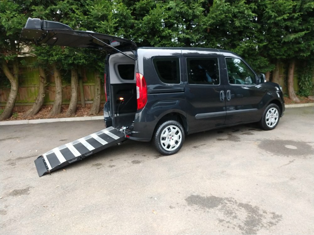 Compare Fiat Doblo Multijet Easy 5-Door Wheelchair Accessible Vehicle YX65DJV Black