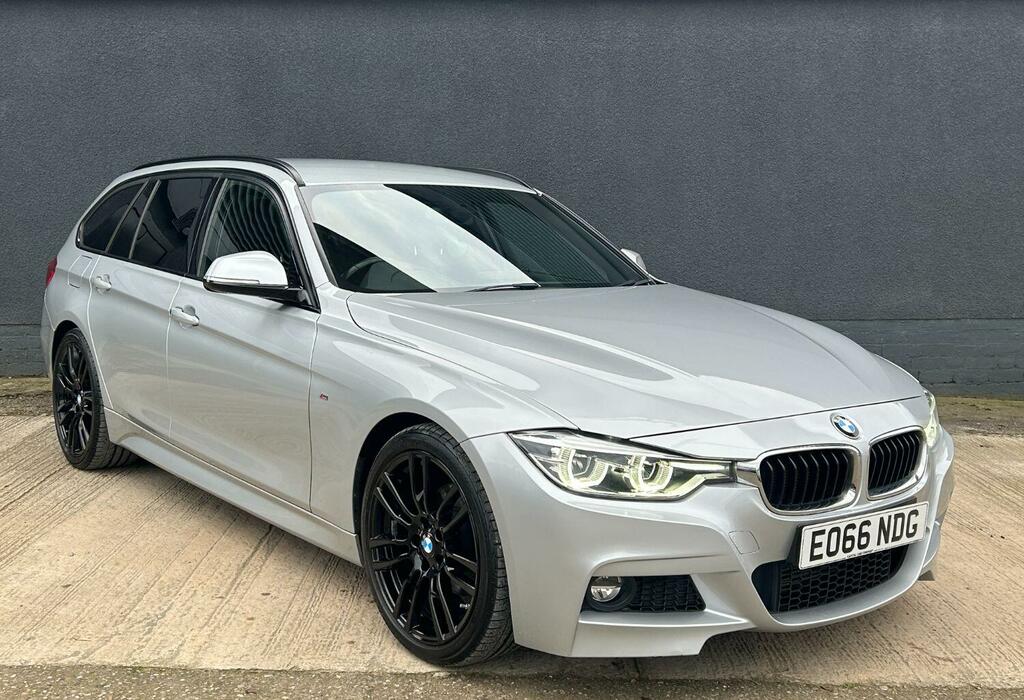 Compare BMW 3 Series 320D M Sport Touring EO66NDG Silver