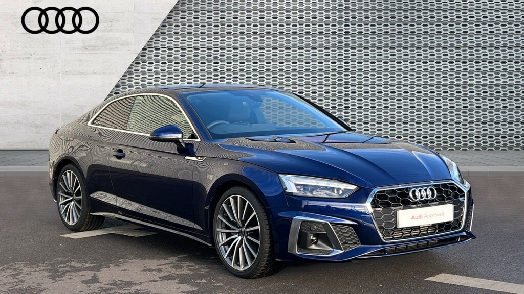 Compare Audi A5 Audi Coup- S Line 40 Tfsi 204 Ps S Tronic GL73MWP Blue