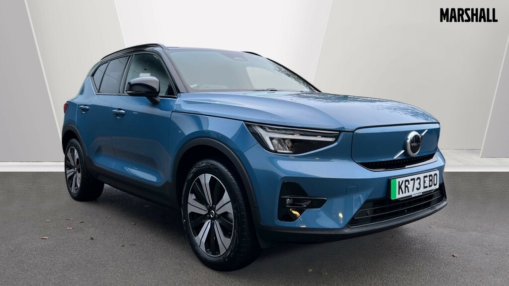 Compare Volvo XC40 300Kw Recharge Twin Plus 82Kwh Awd Estate KR73EBO Blue