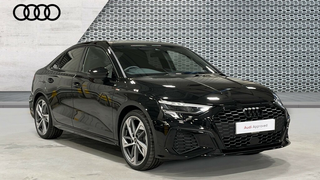 Compare Audi A3 Audi Saloon Black Edition 35 Tfsi 150 Ps S Tronic LY73TGF Black