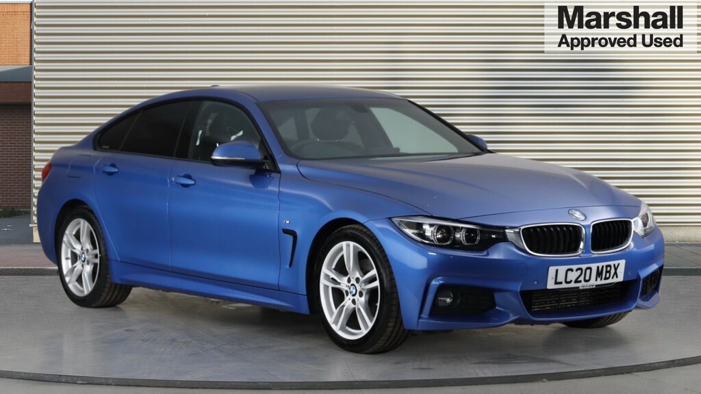 Compare BMW 4 Series 420D 190 M Sport Professional Media LC20MBX Blue