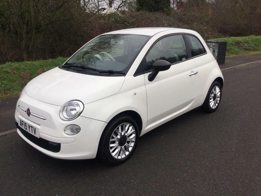 Compare Fiat 500 1.2 Pop Euro 6 Ss AF15YTV White