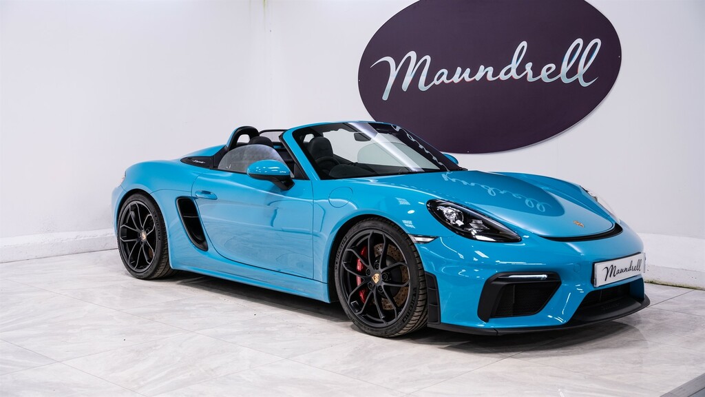 Compare Porsche 718 Spyder Spyder Euro 6 Ss 420 Ps LY70BTX Blue