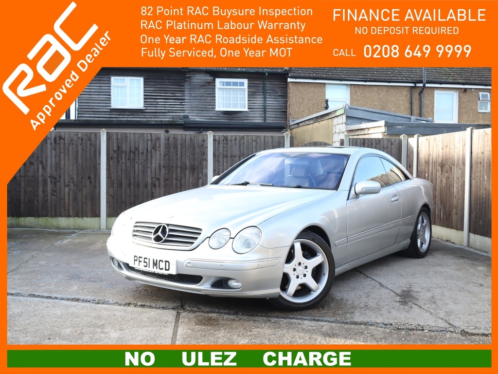 Compare Mercedes-Benz CL Cl55 Amg PF51MCD Silver