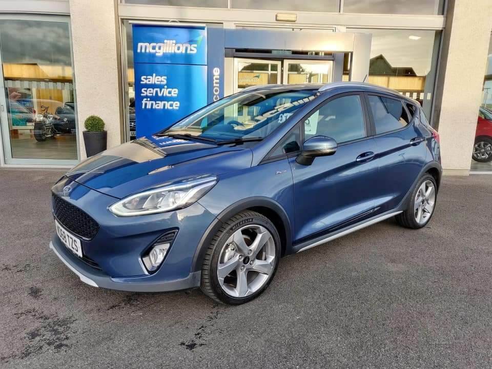 Ford Fiesta Active X Tdci Blue #1