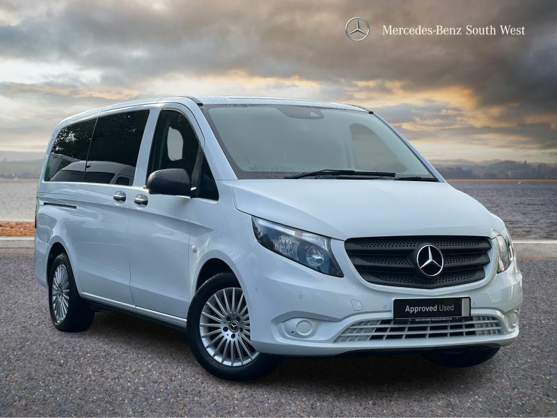 Mercedes-Benz Vito 2.0 116 Cdi Select Tourer G-tronic L2 Euro 6 Ss White #1