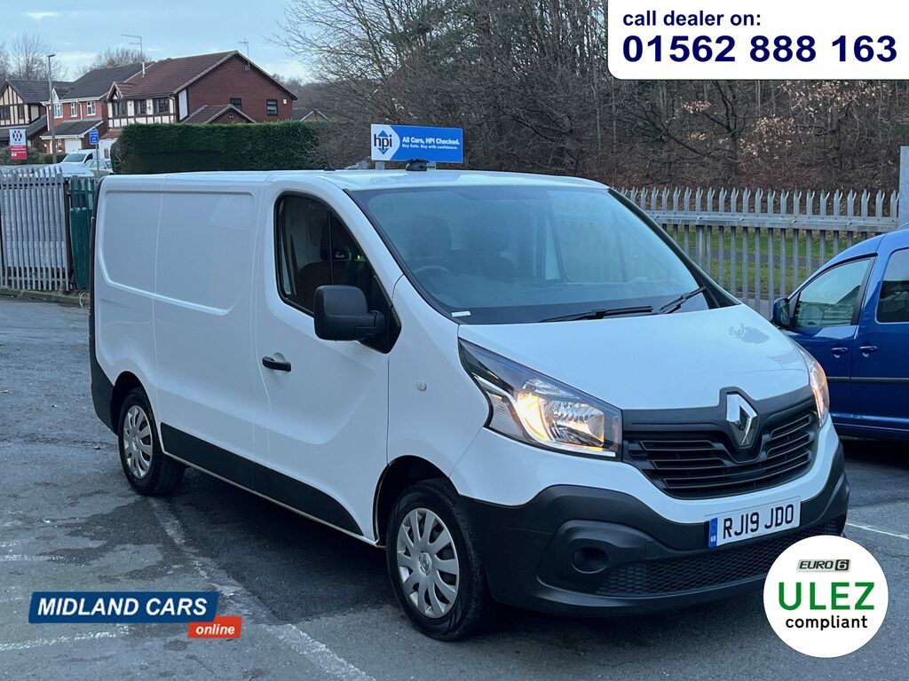 Compare Renault Trafic Trafic 1.6 Dci 27 Business Swb Standard Roof Euro RJ19JDO 