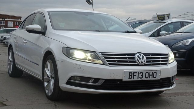 Compare Volkswagen CC 2.0 Gt Tdi Bluemotion Technology 138 Bhp Brown BF13OHO White