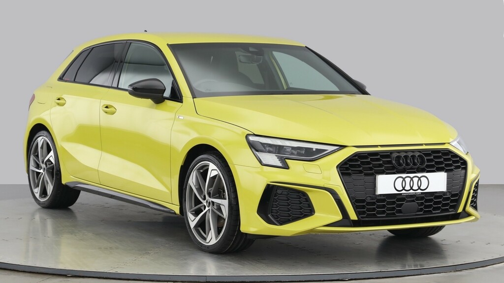 Compare Audi A3 A3 Sportback 35 Tfsi Mhev S Line Edition 1 S-a WP22YNA Yellow