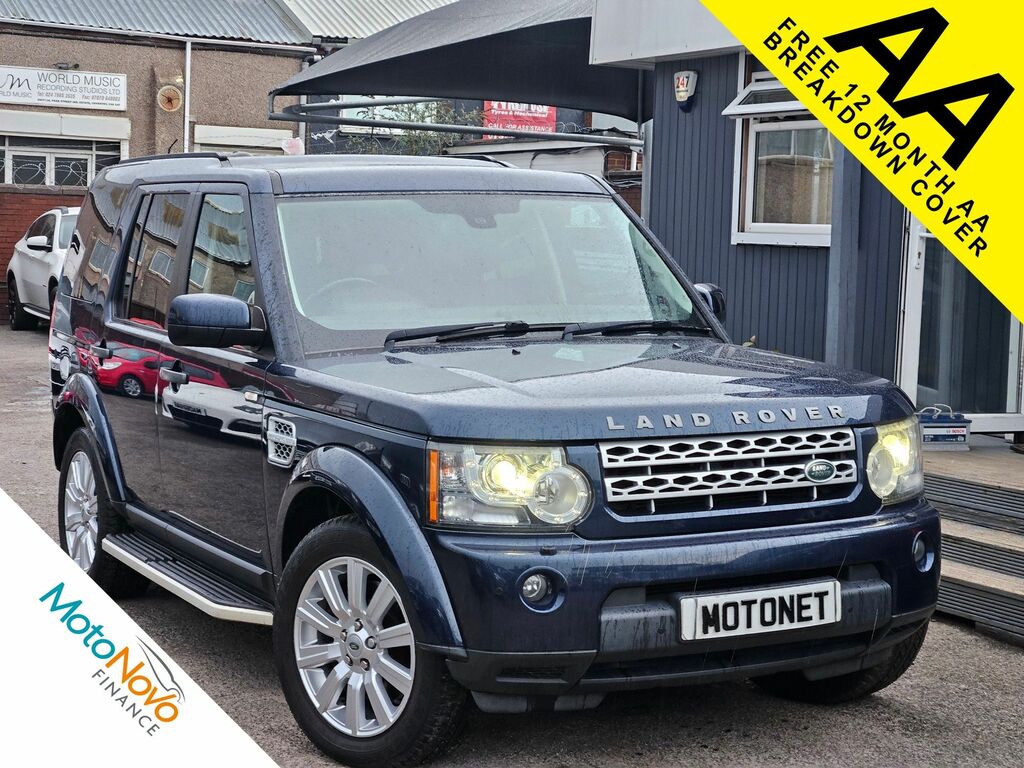 Compare Land Rover Discovery 3.0 4 Sdv6 Hse 255 Bhp WU12XJJ Blue