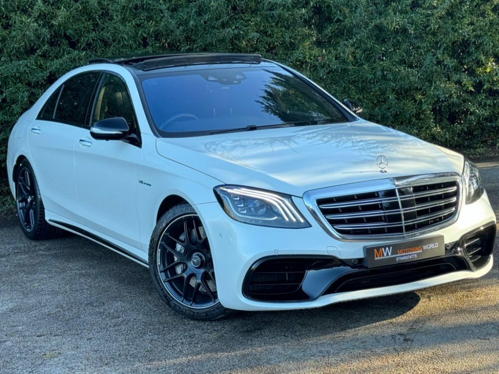 Compare Mercedes-Benz S Class 4.0 S63l V8 Amg Executive Spds Mct Euro 6 Ss MR61ZZA White