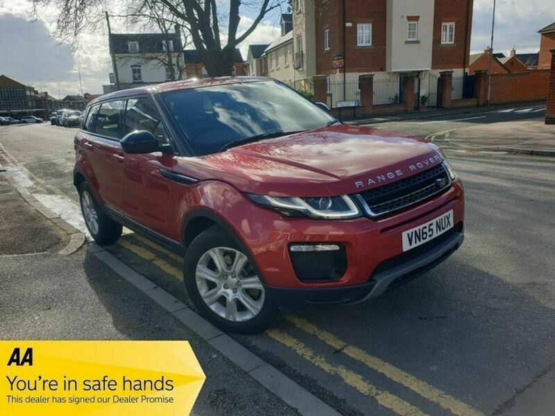 Compare Land Rover Range Rover Evoque 2.0 Td4 Se Tech VN65NUX Red