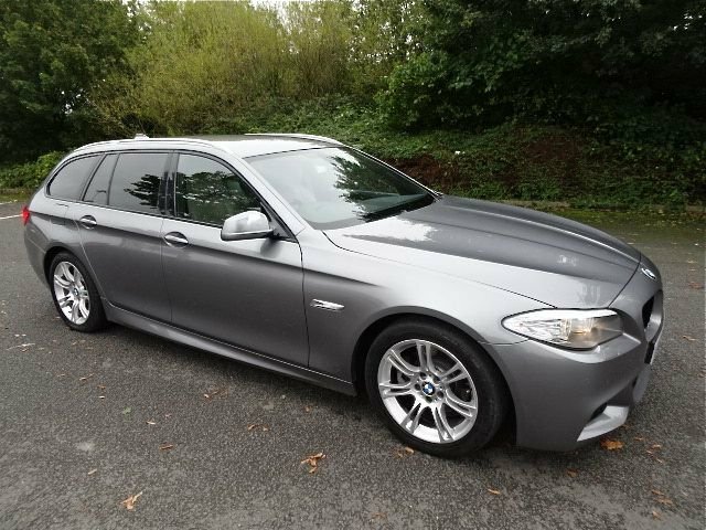Compare BMW 5 Series 2.0 520D M Sport Touring 181 Bhp HV13FPD Grey