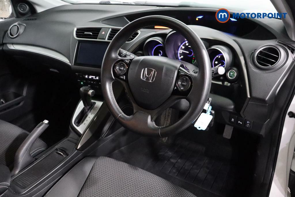 Honda Civic 1.8 I-vtec Se Plus Nav White #1