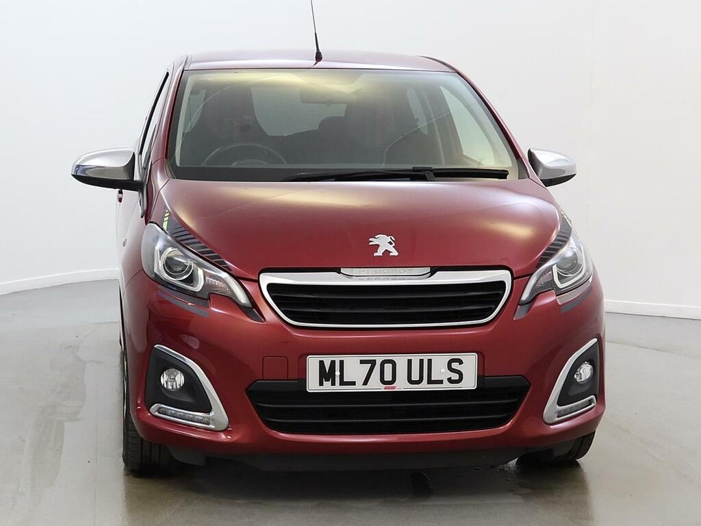 Compare Peugeot 108 1.0 72 Collection ML70ULS Red