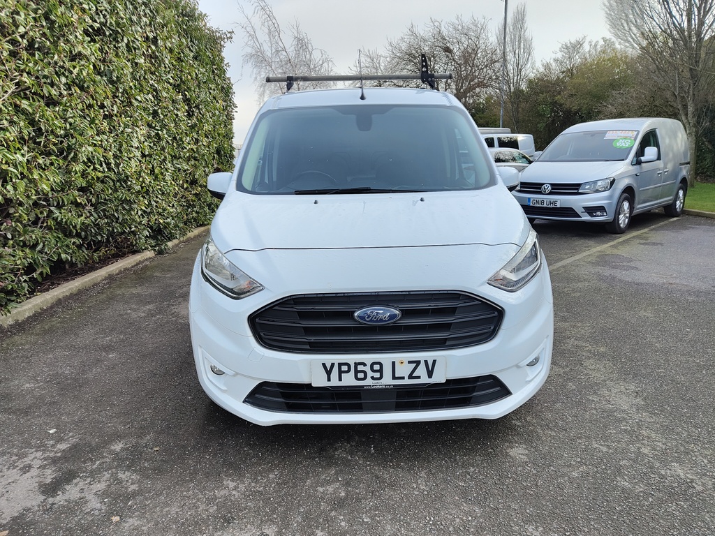 Compare Ford Transit Connect 1.5 Ecoblue 120Ps Limited Van Lwb YP69LZV White