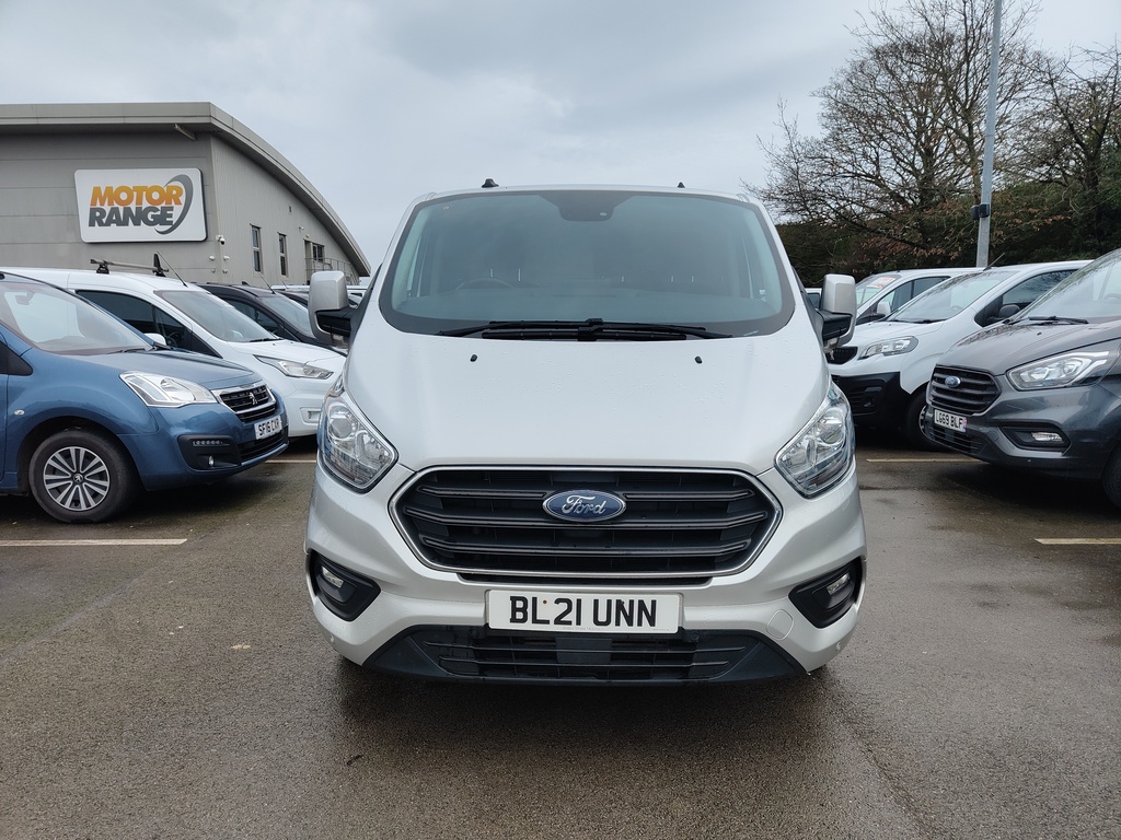 Compare Ford Transit Custom 2.0 Ecoblue 130Ps Low Roof Limited Van Lwb BL21UNN Silver