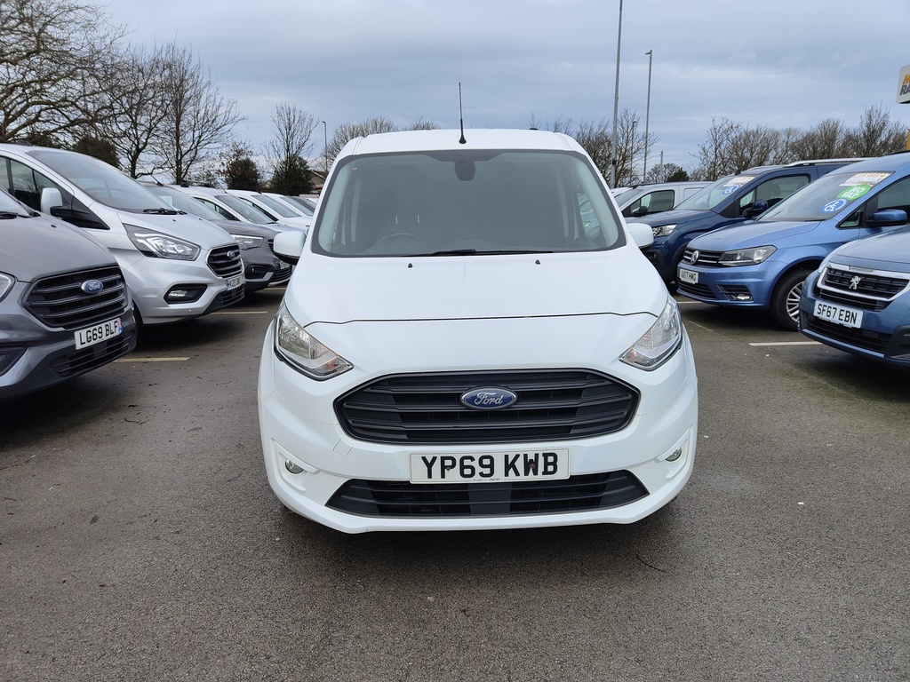 Compare Ford Transit Connect 1.5 Ecoblue 120Ps Limited Van YP69KWB White