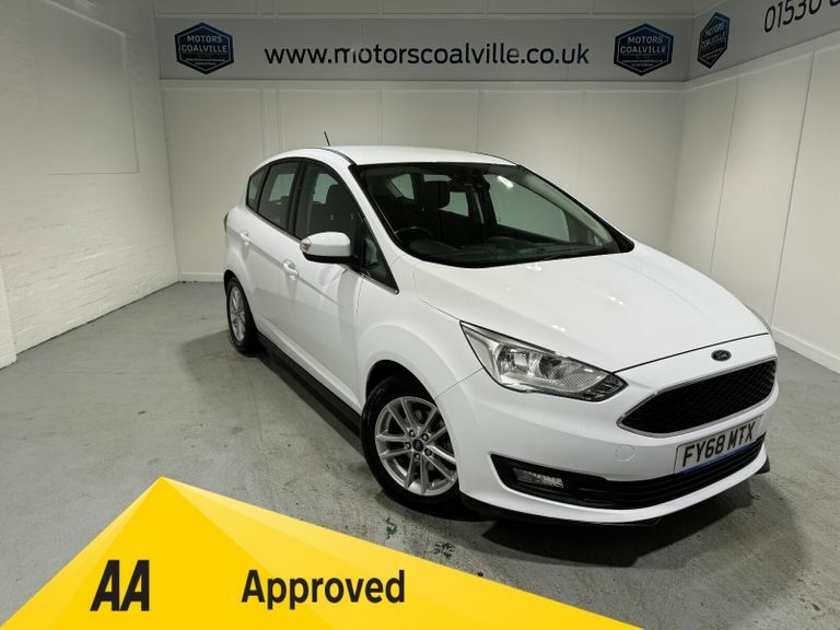 Compare Ford C-Max 1.0 Turbo Ecoboost 125Ps 6 Spd Zetec 5Dr. FY68MTX White