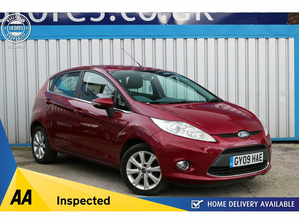 Compare Ford Fiesta Zetec GY09HAE Red