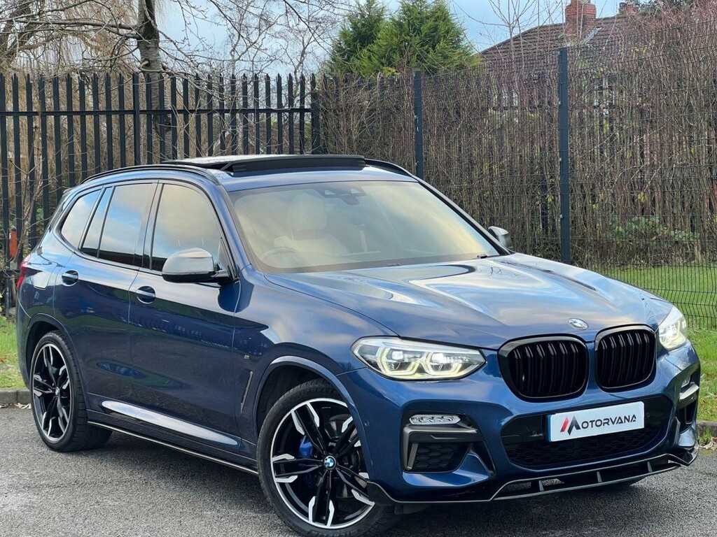 Compare BMW X3 3.0 M40i 356 Bhp Finance Available From 12.9 A LJ68SDO Blue