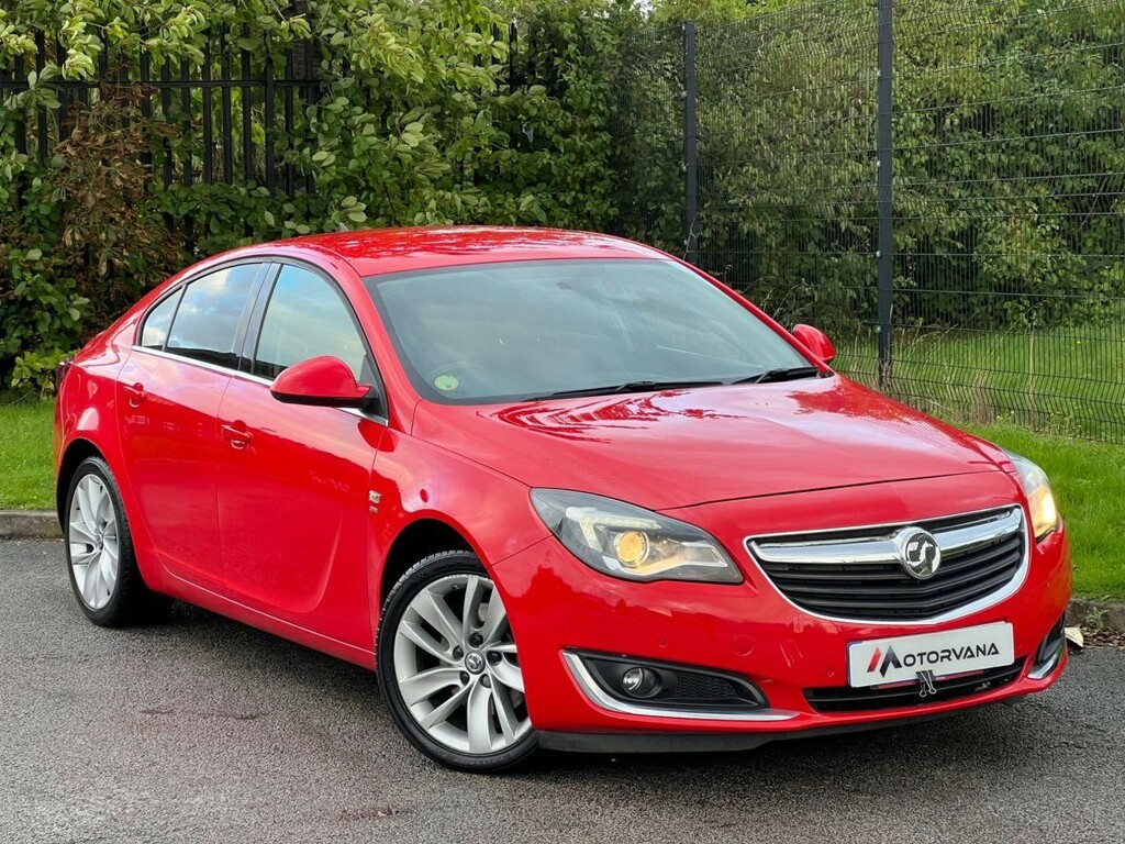 Compare Vauxhall Insignia 2.0 Sri Nav Cdti 168 Bhp Finance Available From DT16XVC Red