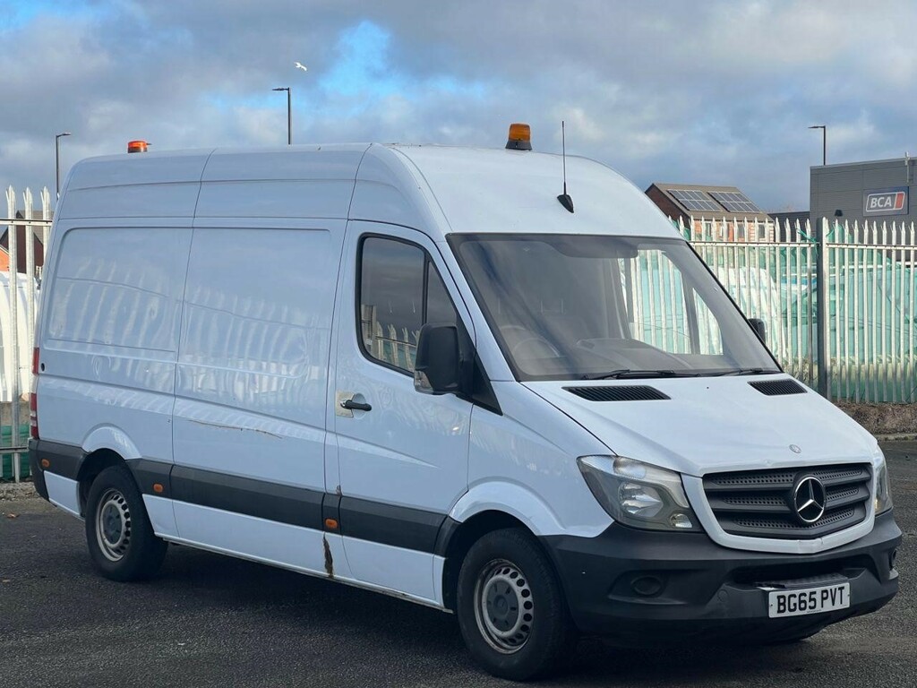 Compare Mercedes-Benz Sprinter 2.1 313 Cdi Mwb 129 Bhp Finance Available From 12. BG65PVT White
