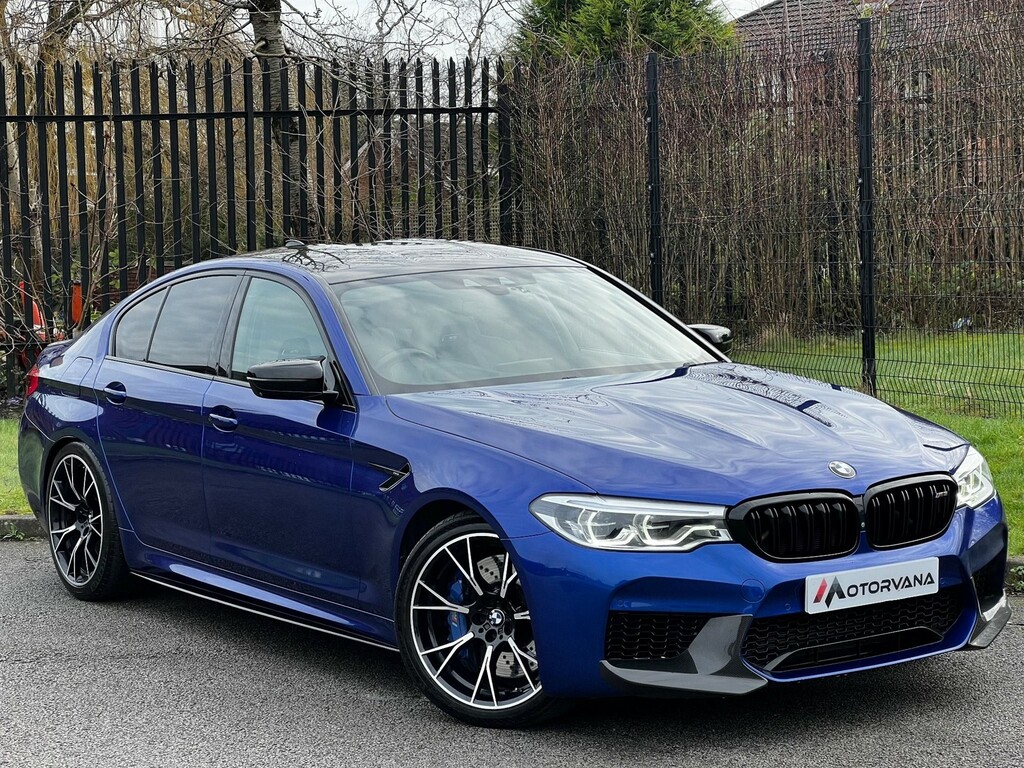 Compare BMW M5 4.4I V8 Competition Steptronic Xdrive Euro 6 Ss GB19TOY Blue