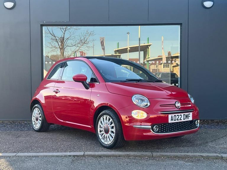 Compare Fiat 500 1.0 Mild Hybrid Red AO22DMF Red